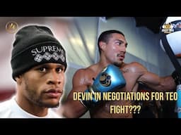 DEVIN HANEY IN NEGOTIATIONS TO FIGHT TEOFIMO LOPEZ IN MASSIVE FIGHT AT 140???