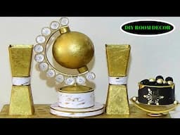 DIY GLAM/ELEGANT DOLLAR TREE HOME DECOR/ROOM DECOR IDEAS/CHEAP AND EASY