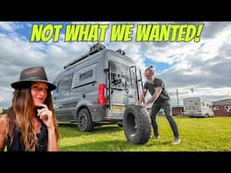 A party meet up & a bad start to a VANLIFE festival...