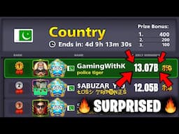 I Got 4 Billion Coins & 13 Billion Winning in PAK Country TOP - 8 Ball Pool GamingWithK