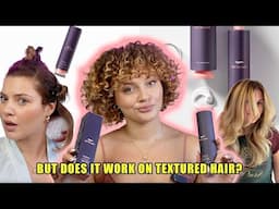 I TESTED THE NEW DYSON CHITOSAN HAIR PRODUCTS ON WAVY, CURLY AND COILY HAIR... this is what happened