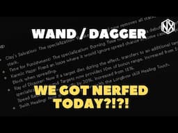 Wand Dagger Nerfed Today? Explaining Throne and Liberty Patch 1.8.0