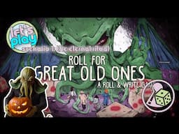 Let's play Roll for Great Old Ones - Scenario 1 - The Eternal Ritual