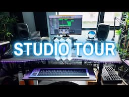 Epic SYNTHESIZER Bedroom Studio Tour 2024