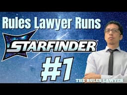 NEW LINK IIN DESCRIPTION: Rules Lawyer RUNS STARFINDER adventure Cosmic Birthday! (Session 1 Pt. 1)