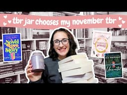 TBR Jar Chooses My November TBR 💖 Prompts Pick My Reading