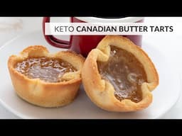 Ooey Gooey KETO BUTTER TARTS!