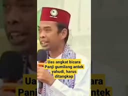 tanggapan UAS||panji gumilang antek yahudi, harus ditangkap#shorts #ustadzabdulsomad #panjigumilang