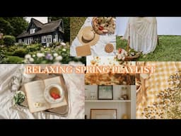 🙏 BLOSSOMING BEATS: Your Ultimate Spring Relaxation Playlist | Acoustic Music + Cottagecore Vibes!