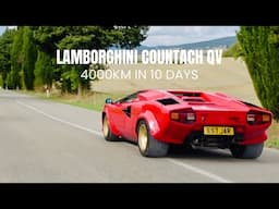 After driving my Lamborghini Countach 4000km in 10 days, do I still love it, or hate it?