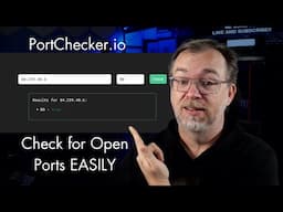 PortChecker - Check for Open Ports EASILY (Docker Tutorial)