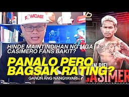 Casimero PANALO pero bakit binaba sa WBO Ranking?