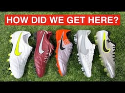 Why did Nike CANCEL Kangaroo Leather football boots?