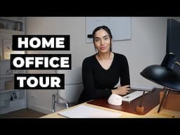 Home Office Tour and Desk Setup | Modern & Functional | 2023