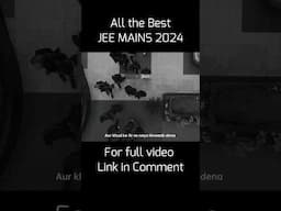 Message to JEE Mains Aspirants || JEE Mains 2024 #jee  #iit #motivation #neet #shorts