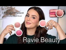 RAVIE BEAUTY: ENDLESS DIFFUSION BAKED BLUSH - Application & Review || Tania B Wells