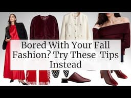 Fall Fashion Trends : Wear This Instead of That