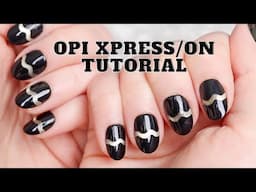 OPI xPRESS/ON Press On Nails Tutorial | KBEAUTYHOBBIT