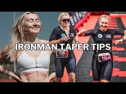 Ironman Taper Tips || Tips that will help you in your next Ironman