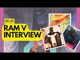 Ram V Interview! The End of Detective Comics & The Start of New Gods!