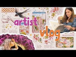 Spain Vlog 🎨 Seville 🌸 Life of an Illustrator