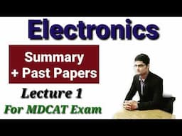 Summary + Past Papers of Electronics