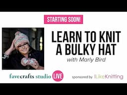 Learn to Knit a Bulky Hat with Marly Bird