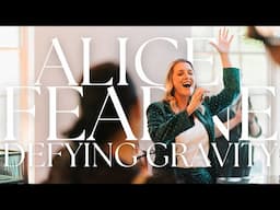 ALICE FEARNE SINGS DEFYING GRAVITY AT OUR WEDDING | WICKED | ELPHABA 🤍