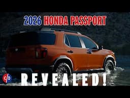 2026 Honda Passport Brings Boxy Back and Toughens Up the TrailSport