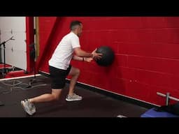 Split Squat Iso Parallel Throw