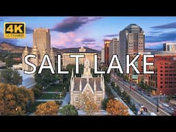 Salt Lake , Utah  🇺🇸 | 4K Drone Footage