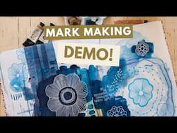 Inside My Sketchbook: Mark Making Demo & More Pattern Play!