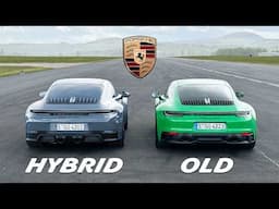 New 911 Hybrid vs Old 911: DRAG RACE