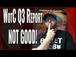 Wizards of the Coast or Dungeons & Dragons Not Doing So Hot! My Thoughts To Why. TTRPG Live Chat