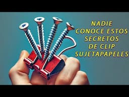 Me Arrepiento De No Haber Aprendido Estas 26 Ideas Con El Clip Sujetapapeles A Los 40