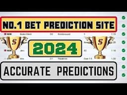 OMG 😳 THIS ACCURATE FOOTBALL BETTING PREDICTION SITE WILL BLOW YOUR MIND WITH SURE TIPS DAILY