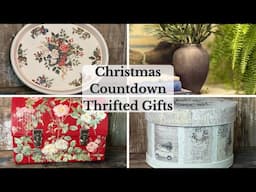 Diy Thrifted Up-cycled Gifts | Christmas Countdown | IOD Transfers Holiday Release 2024