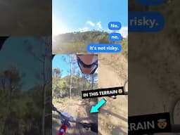 POV: Mom calls during a Mountain Bike Race 🫨 #mtbshorts