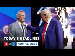 Trump Taps RFK Jr. To 'Make America Healthy Again' | NPR News Now