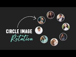 CSS Circular Image Rotate Animation Effects