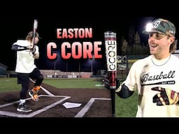 Hitting with a 1990s Easton C-CORE | Baseball Bat Bros