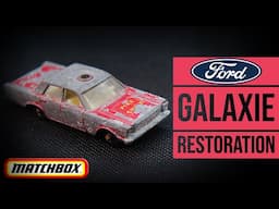 MATCHBOX restoration: 59C Ford Galaxie Fire Chief's Car