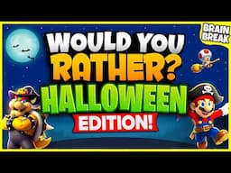 Halloween Would You Rather? Workout | Halloween Brain Break | Games For Kids | Just Dance GoNoodle