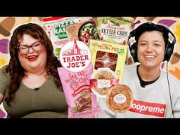 Kristin & Jen Try Every NEW TRADER JOE'S ITEM For November | Kitchen & Jorn