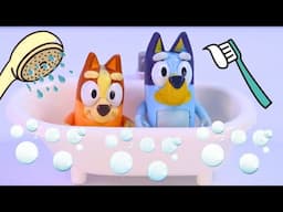 Bluey and Bingo Bath and Night time Routine