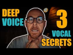 3 Secrets to Attaining (and maintaining) A DEEP VOICE