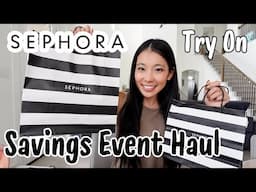 Huge Sephora Haul! Sephora Savings Event 2024 Holiday gift set