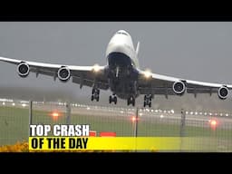 Pilot Takes Off Sideways In EXTREM Crosswind