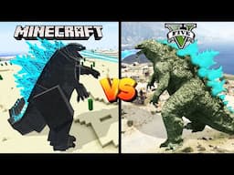 Funny Godzilla Tests in GTA 5 and Minecraft (Who Will Win?)