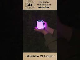 Rechargeable lantern that even changes colors! It can go with you wherever you go!